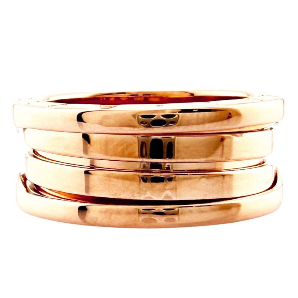 Bulgari B.zero1 3-band ring, 1, 18K pink gold, diamond, women's BVLGARI - Picture 4 of 6